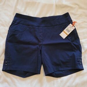 NWT Hearts of Palm Navy Shorts 16W